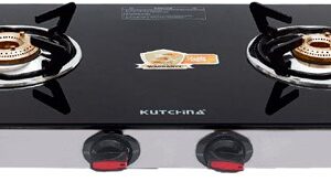 Kutchina Ember 2 Burner Glass Gas Stove